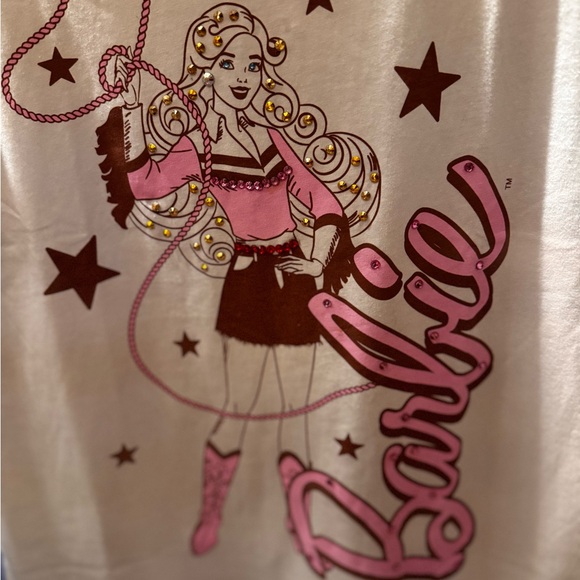 Barbie Other - Barbie Pink and Brown Short Sleeve Tees